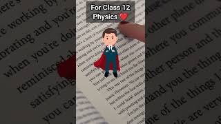 most important chapters for class 12 physics  how to study physics class 12 shorts short [upl. by Sihun]