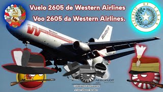 Vuelo 2605 de Western Airlines  avgeek cvr western2605 humor [upl. by Nitnilc947]