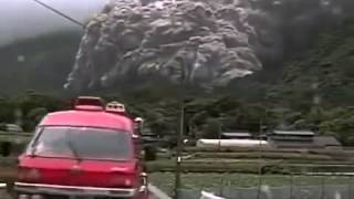 Crazy Insane Dome Collapse and Pyroclastic Flow at Unzen Volcano [upl. by Aehc]