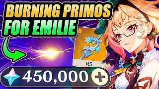 MASSIVE VIEWER SUMMONS Over 2500 Pulls For Emilie amp Yelan Genshin Impact [upl. by Anippesuig]