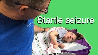 Startle Seizure in Child with Cerebral Palsy [upl. by Ev]