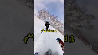 😅 Hiring new cameraman 📸 skiing japan hokkaido niseko snow powderskiing snowboarding [upl. by Anav]