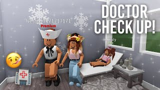 Doctor Check Up  Bloxburg Roleplay  alixia [upl. by Atoked]