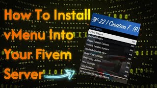 How to add and configure vMenu on your FiveM Server 2024 [upl. by Romilly967]