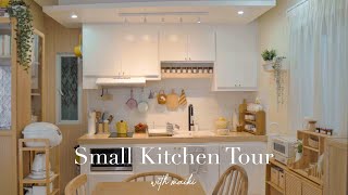 Small amp Cozy Kitchen Tour Philippines ✨☁️  Storage Ideas for Small Spaces 📥 [upl. by Yeltrab260]