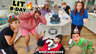 Almost Died on Mikes Birthday His Bday was LIT  on Fire lol FUNnel Vision Vlog [upl. by Ress206]