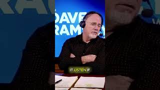 Dave Ramsey Rant On Living Beyond Your Means [upl. by Ahsenor83]