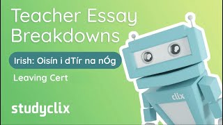 Oisín i dTír na nÓg  Essay Breakdown by Expert Examiner Leaving Cert Irish Prós [upl. by Adriana]