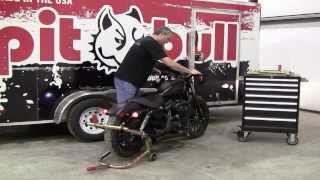 Pit Bull Trailer Restraint for Harley Sportster [upl. by Htaeh]