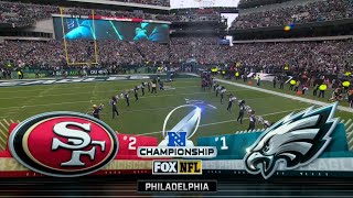 NFL on FOX 2023 NFC Championship IntroTheme  49ers vs Eagles [upl. by Sedgewinn385]