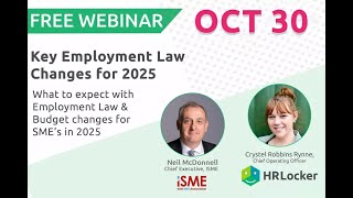 Key Employment Law Changes for 2025 [upl. by Admana]