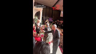 SM Lee Hsien Loong and Mdm Ho Ching attend wedding on day of Dr Lee Wei Ling’s funeral [upl. by Anavoj599]