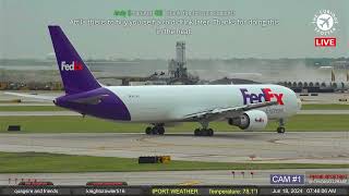 🔴LIVE 2 Camera views from Chicago OHare Airport [upl. by Uehttam698]