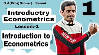 1 Introduction to Econometrics  Introductory Econometrics  Lesson1 DuSolignou [upl. by Enelyahs]