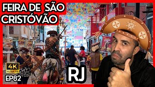 FEIRA DE SÃO CRISTOVÃO RJ  Centro de tradições nordestinas RIO DE JANEIRO  Onde comer barato [upl. by Ardnoet]