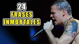 24 FRASES INMORTALES DE RESIDENTE  CALLE 13 [upl. by Aicinet]