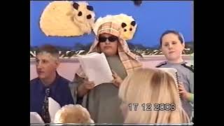 Temple Bank School song clip  Rat a Tat Tat  Wednesday 17th December 2003 [upl. by Esnohpla]