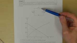 Lösungsansatz nichtlineares Bauelement  Arbeitspunkt [upl. by Bevers]