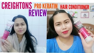 CREIGHTONS KERATIN HAIR CONDITIONER REVIEW [upl. by Ybbor592]