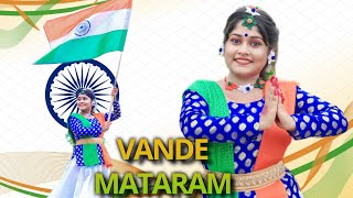 15 August Song DanceVande Mataram বন্দে মাতরাম Lata Mangeshkar Dance Cover Priyanka Biswas [upl. by Adile13]