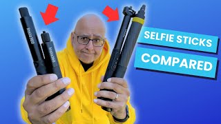 Insta360 Invisible Selfie Stick Review Five 360 Camera Sticks COMPARED [upl. by Roon275]