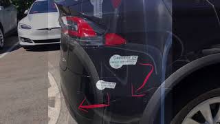 What NOT to Do  Tesla Model S 3 X HOV Decal [upl. by Nael]