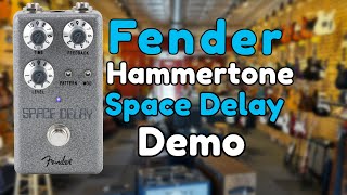 Is the Fender Hammertone Space Delay Pedal Worth It Review amp Demo [upl. by Halland]