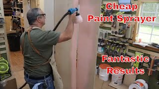 Tilswall 800W HVLP Paint Sprayer Unboxing Review and Testing [upl. by Immas]