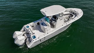 All New Tidewater 282CC Adventure Eqquipped with the Seakeeper Ride Trim Tab System [upl. by Nyloj98]