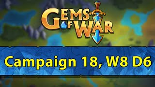 ⚔️ Gems of War Campaign 18 Week 8 Day 6  Vault Key Grind Continues and Maybe Underspire ⚔️ [upl. by Culliton]