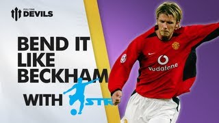 Learn David Beckham Skills  Manchester United Skills with STR Skill School [upl. by Conyers933]