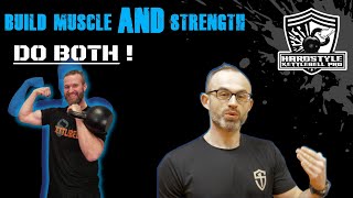 The BEST Method to Build Strenght amp Muscle with Kettlebells  PART 2 [upl. by Atsirtal]