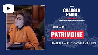 Rachida Dati  Les mensonges de la Ville de Paris sur le Grand Palais Ephémère [upl. by Mencher]