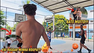 RACHÃO 😳BASQUETE BRASIL 💚💛PIVÔ ARREMESSANDO DE 3 [upl. by Nahama17]