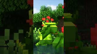 The Rare Green Axolotl in Minecraft [upl. by Serena]