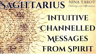 Sagittarius Intuitive Channelled Messages from Spirit🌟 sagittarius channelledmessages [upl. by Nicki358]