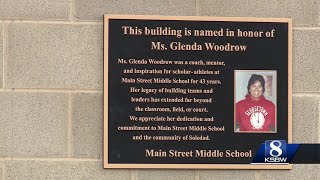 Soledad middle school dedicates gym to long time athletic director [upl. by Waddell407]