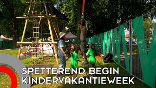 Spetterende start kindervakantieweek Woensel West Eindhoven [upl. by Sy63]