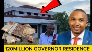 MORARA KEBASO EXPOSES ANOTHER MULTI BILLION GOVERNOR RESIDENCE IN KWALE COUNTY [upl. by Eilyk]