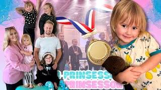 Gymnastiktävling🤸🏽‍♀️🏆 En helg i Stockholm DEL 1 3prinsessor VLOGG💕 [upl. by Kitchen333]