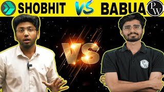 Shobhit Nirwan VS Ritik sir 🛐 Sigma ritik sir 🗿 pwfoundation nexttoppers pw [upl. by Garneau618]