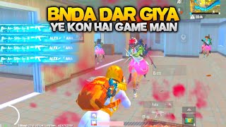 bnda dar giya Meri game dekh kr🤣🤣  Pubg main tabahi aj to main hi pil giya [upl. by Enimaj]