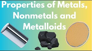 Properties of Metals Nonmetals and Metalloids [upl. by Persse]