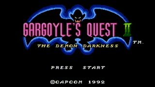 Gargoyles Quest II  NES Gameplay [upl. by Alleris932]