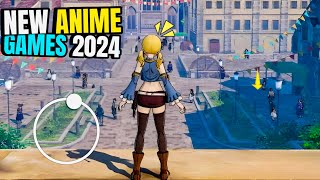 TOP 12 New ANIME GAMES for Android amp iOS 2024 [upl. by Rett103]