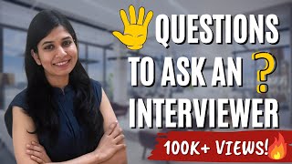 Do you have any questions for me  Job interview questions to ask employers and hiring managers [upl. by Anelra249]