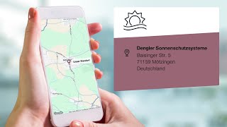 Dengler Sonnenschutzsysteme  Anbieter von Sonnenschutz in Mötzingen [upl. by Wesla904]