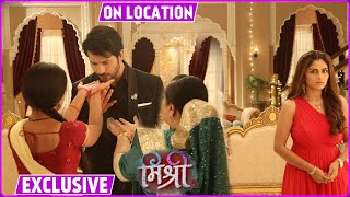 Mishri On Location Mishri Ki Baat Maan Kar Raghav Ne Li Gharwalon Ki Talashi Vaani Hui Expose [upl. by Sehcaep]