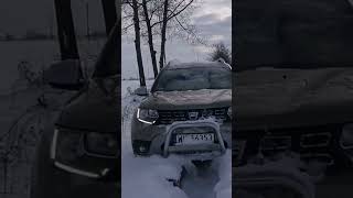 Duster in snow duster duster4x4 renaultduster daciaduster renault dacia offroad [upl. by Bellanca]