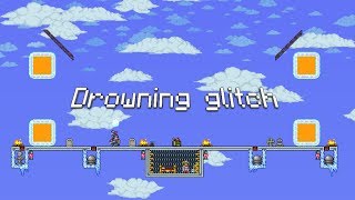 Terraria Drowning Glitch [upl. by Ingraham]